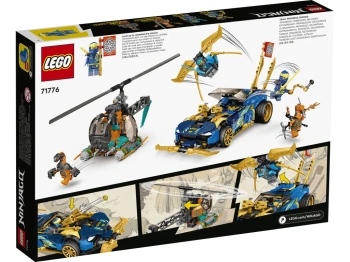 LEGO 71776 Ninjago Wyścigówka EVO Jaya i Nyi