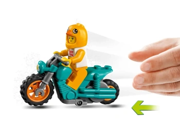 LEGO 60310 City Motocykl kaskaderski z kurczakiem