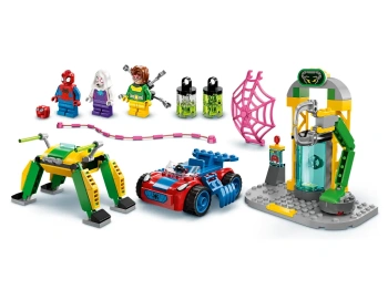 LEGO 10783 Marvel Spider-Man w laboratorium Doca Ocka
