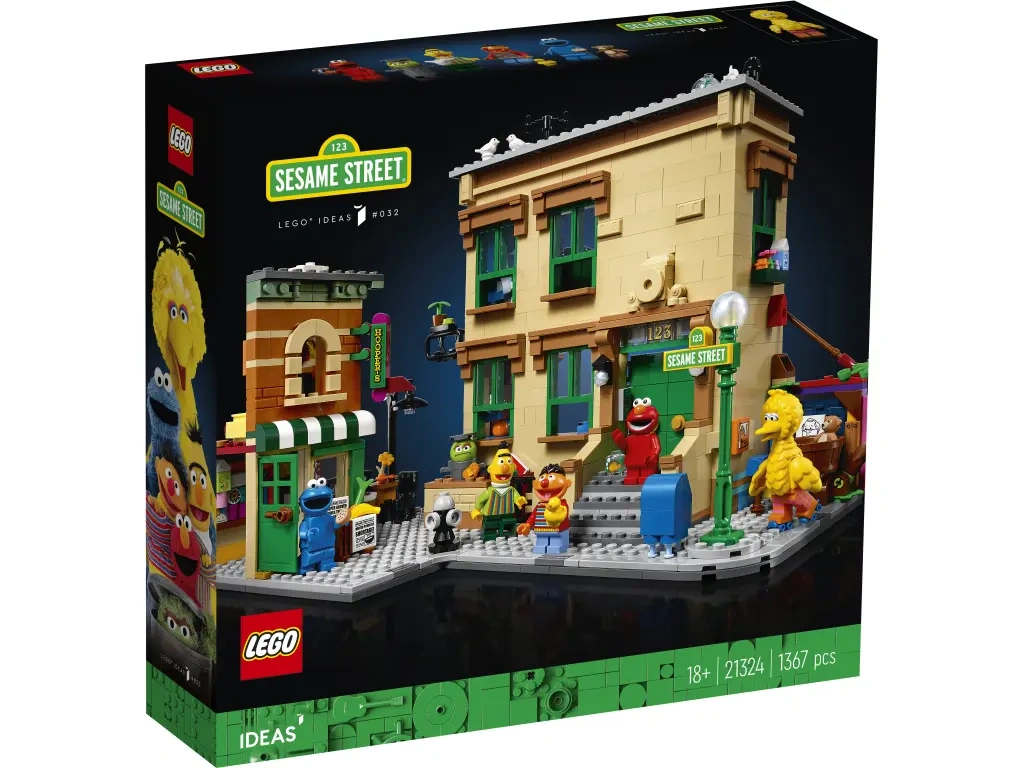 LEGO Ideas 21324 123 Sesame Street