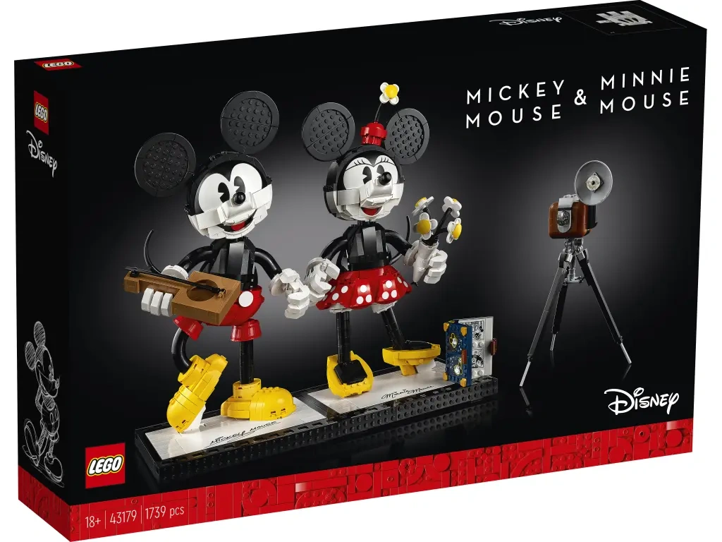 LEGO Ideas 43179 Myszka Miki i Myszka Mininie do zbudowania