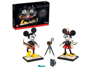 LEGO Ideas 43179 Myszka Miki i Myszka Mininie do zbudowania