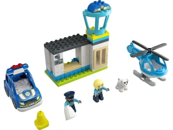 LEGO 10959 DUPLO Posterunek policji i helikopter