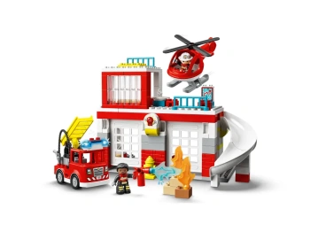 LEGO 10970 DUPLO Remiza strażacka i helikopter