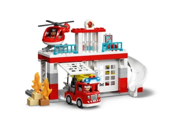 LEGO 10970 DUPLO Remiza strażacka i helikopter