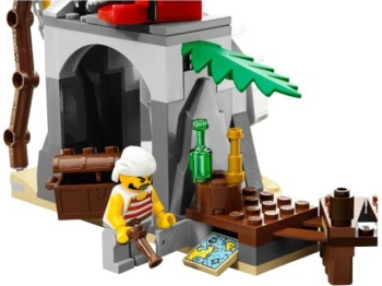  LEGO Pirates 70411 Wyspa skarbów 
