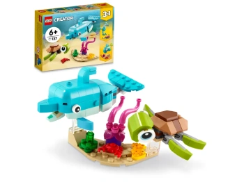 LEGO 31128 Creator Delfin i żółw