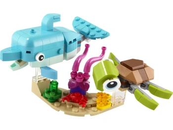 LEGO 31128 Creator Delfin i żółw
