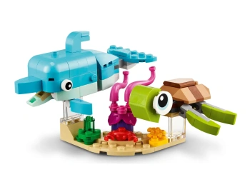 LEGO 31128 Creator Delfin i żółw