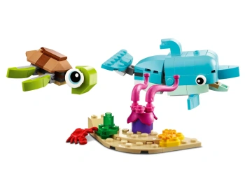 LEGO 31128 Creator Delfin i żółw
