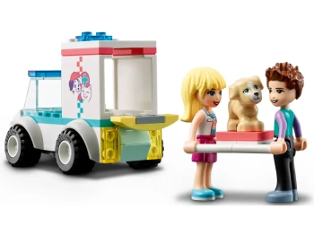 LEGO 41694 Friends Karetka kliniki dla zwierzątek