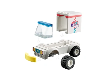 LEGO 41694 Friends Karetka kliniki dla zwierzątek
