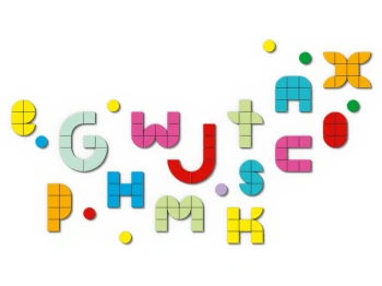 LEGO 41950 DOTS Rozmaitości DOTS — literki
