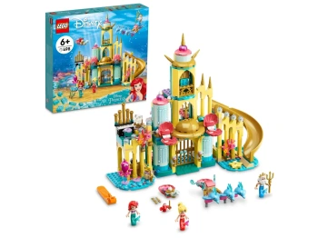 LEGO 43207 Disney Princess Podwodny pałac Arielki