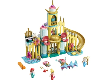 LEGO 43207 Disney Princess Podwodny pałac Arielki