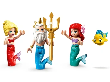 LEGO 43207 Disney Princess Podwodny pałac Arielki