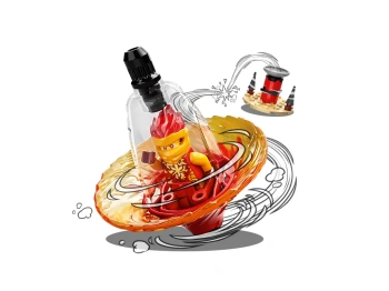LEGO 70688 Ninjago Szkolenie wojownika Spinjitzu Kaia