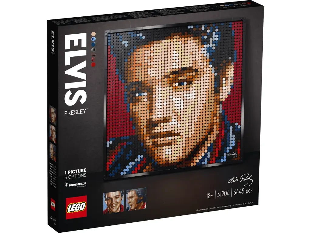 LEGO 31204 ART Elvis Presley – Król