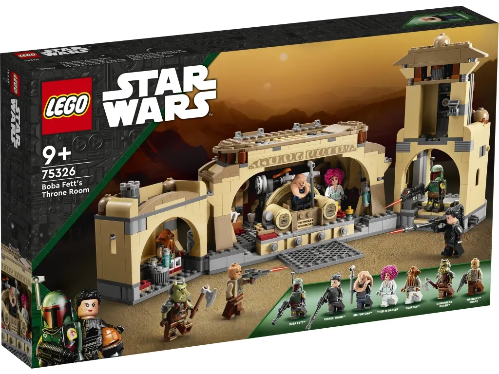 LEGO 75326 Star Wars Sala tronowa Boby Fetta