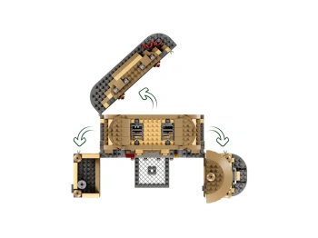 LEGO 75326 Star Wars Sala tronowa Boby Fetta