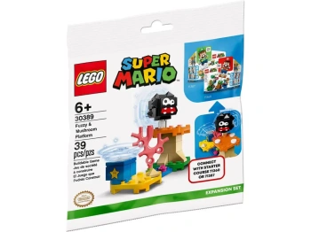 LEGO 30389 Super Mario Fuzzy i platforma z grzybem