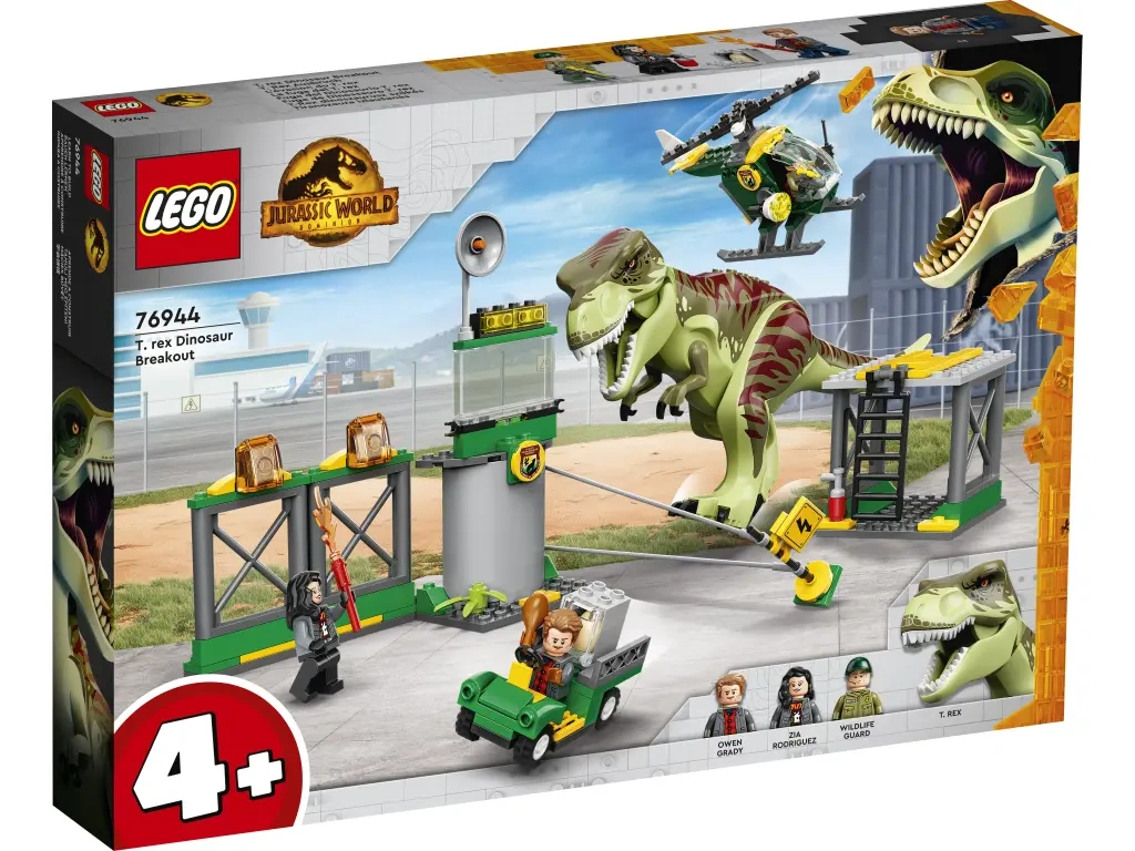 LEGO 76944 Jurassic World  Ucieczka tyranozaura