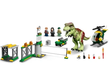 LEGO Jurassic World  Ucieczka tyranozaura  76944