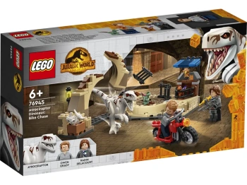 LEGO 76945 Jurassic World Atrociraptor: pościg na motocyklu