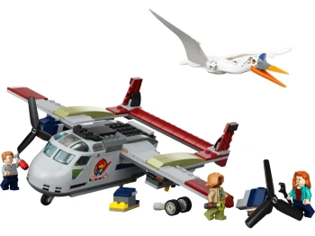 LEGO 76947 Jurassic World  Kecalkoatl: zasadzka z samolotem