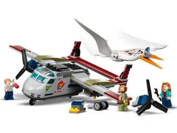 LEGO 76947 Jurassic World  Kecalkoatl: zasadzka z samolotem