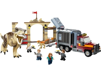 LEGO 76948 Jurassic World  Ucieczka tyranozaura i atrociraptora