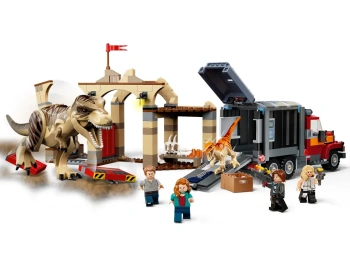 LEGO 76948 Jurassic World  Ucieczka tyranozaura i atrociraptora