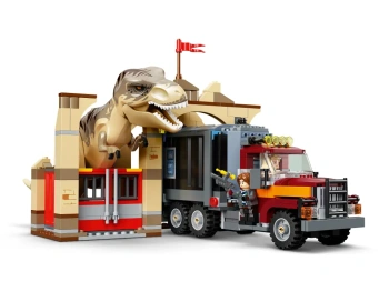 LEGO 76948 Jurassic World  Ucieczka tyranozaura i atrociraptora