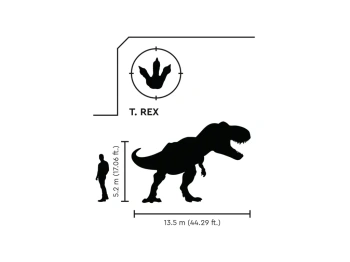 LEGO 76948 Jurassic World  Ucieczka tyranozaura i atrociraptora