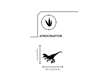 LEGO 76948 Jurassic World  Ucieczka tyranozaura i atrociraptora