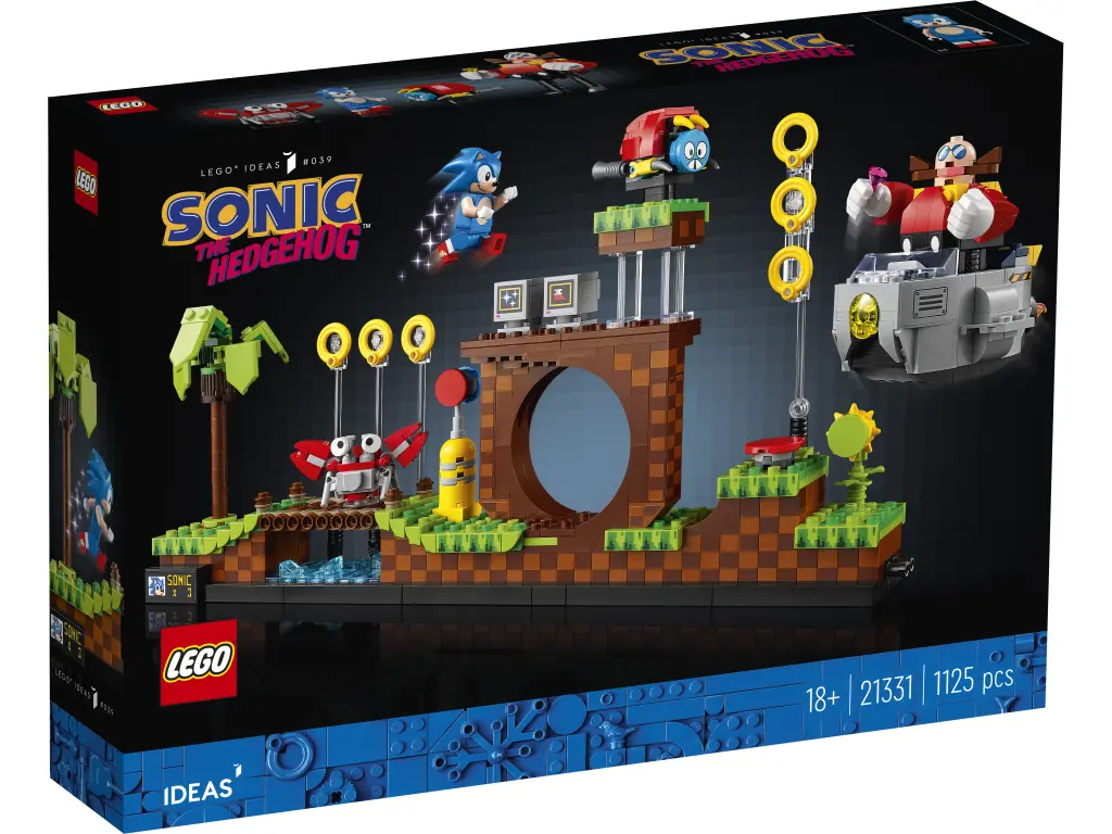 LEGO 21331 Ideas Sonic the Hedgehog - Strefa Zielonego Wzgórza