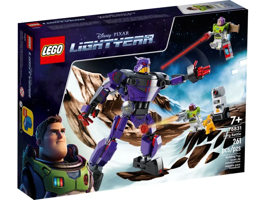 LEGO 76831 Disney Lightyear  Starcie z Zurgiem