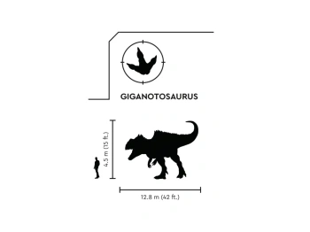 LEGO 76949 Jurassic World Atak giganotozaura i terizinozaura