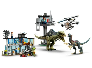 LEGO 76949 Jurassic World Atak giganotozaura i terizinozaura