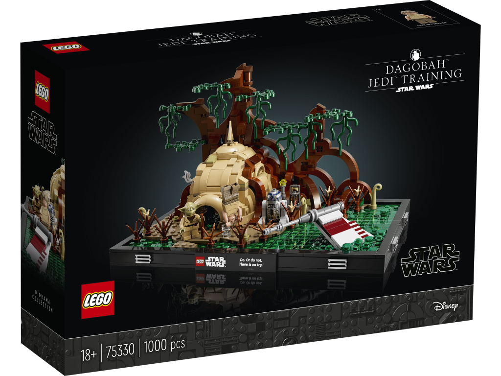 LEGO 75330 Star Wars Diorama: Szkolenie Jedi na Dagobah