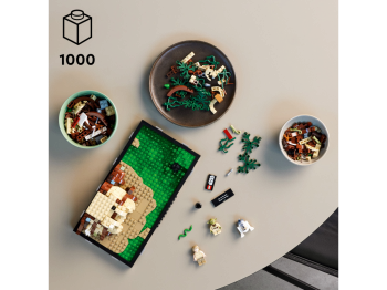 LEGO 75330 Star Wars Diorama: Szkolenie Jedi na Dagobah