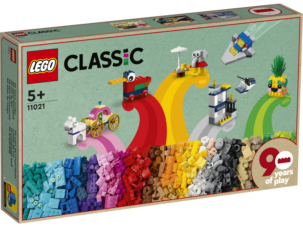 LEGO 11021 Classic 90 lat zabawy