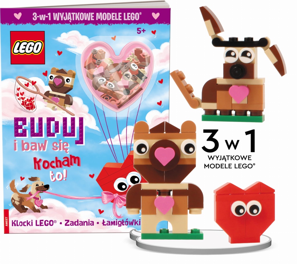 LEGO BBAZ6605 BOOKS BUDUJ I BAW SIĘ. KOCHAM TO!