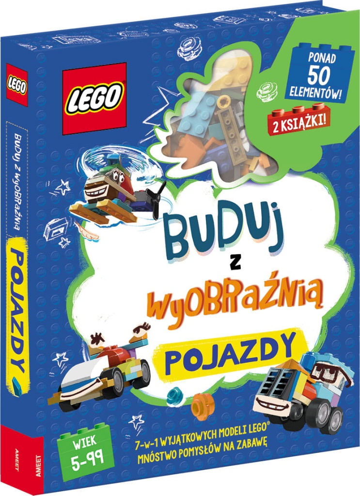 LEGO ZLRB6601 ICONIC BUDUJ Z WYOBRAŹNIĄ POJAZDY