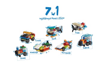 LEGO ZLRB6601 ICONIC BUDUJ Z WYOBRAŹNIĄ POJAZDY