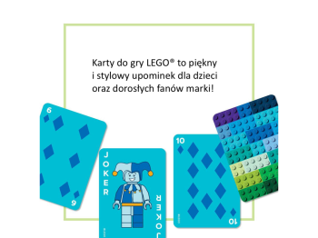 LEGO 60711 Karty do gry - 2 talie