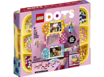LEGO DOTS 41956 Ramki na zdjęcia w kształcie lodów i bransoletka
