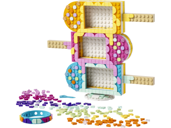 LEGO DOTS 41956 Ramki na zdjęcia w kształcie lodów i bransoletka