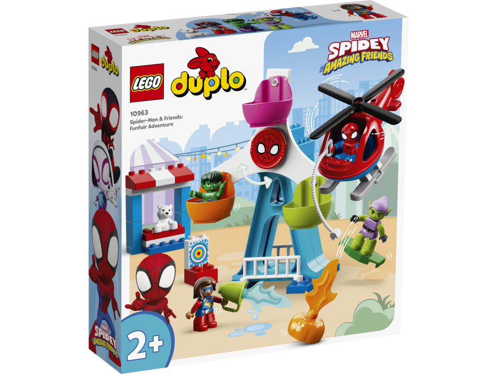 LEGO 10963 DUPLO Spider-Man i przyjaciele w wesoły