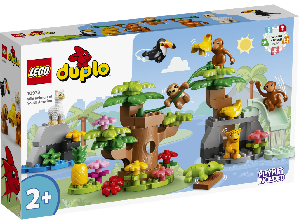 LEGO 10973 DUPLO Dzikie zwierzęta Ameryki Południowej